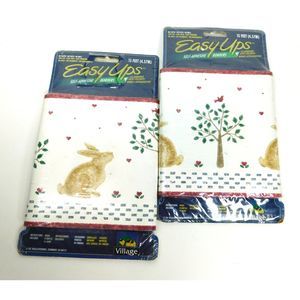 WallPaper Border Country Rabbits Trees Self Adhesive X 2 15 Ft. Packs